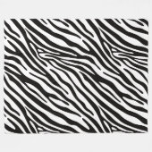 Zebra Luv 60x80 fleecedeken Fleece Deken (Voorkant (Horizontaal))