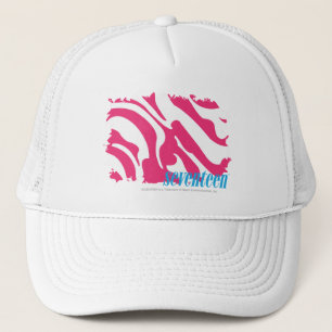 Zebra Magenta 3 Trucker Pet