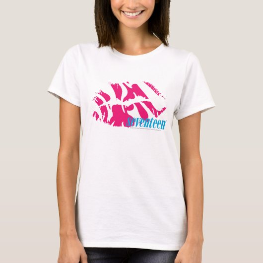 Zebra Magenta T-shirt (Voorkant)