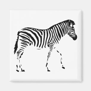 Zebra Magneet