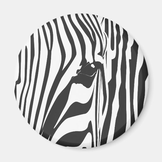 Zebra! Magneet (Voorkant)