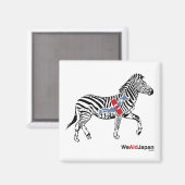 Zebra Magnet  マ グ (Recto/Verso)