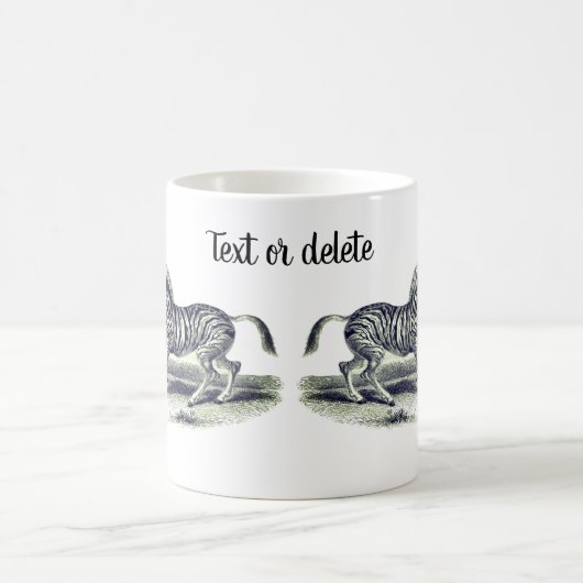 Zebra Mare en Foal Art Koffiemok (Center)