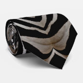 Zebra Masquer le Cravate de design (Roulé)
