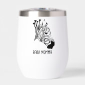 Zebra met Twisted Black Stripes (Voorkant)