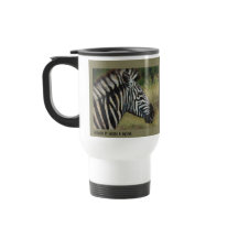 Zebra Metalen reismuis