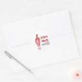 Zebra-modus Niveau 5, Sticker (Envelop)