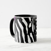 zebra. mok (Voorkant links)