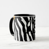 zebra. mok (Voorkant links)