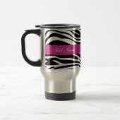 Zebra Monogram reishandjes Reisbeker (Links)