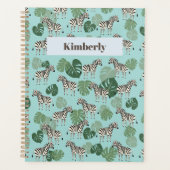 Zebra Monstera Motif (Devant)