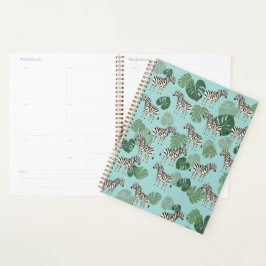 Zebra Monstera Planner