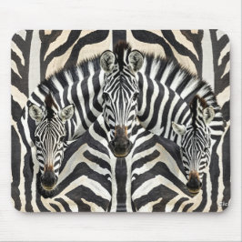 Zebra Mouse Mat Muismat