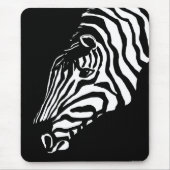 Zebra Mousepad Muismat (Voorkant)