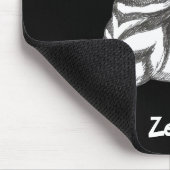 Zebra Mousepad Muismat (Hoek)