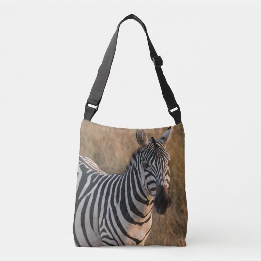 Zebra Natural Setting Crossbody Sac (Devant)