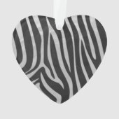 Zebra noir et gris clair (dos)