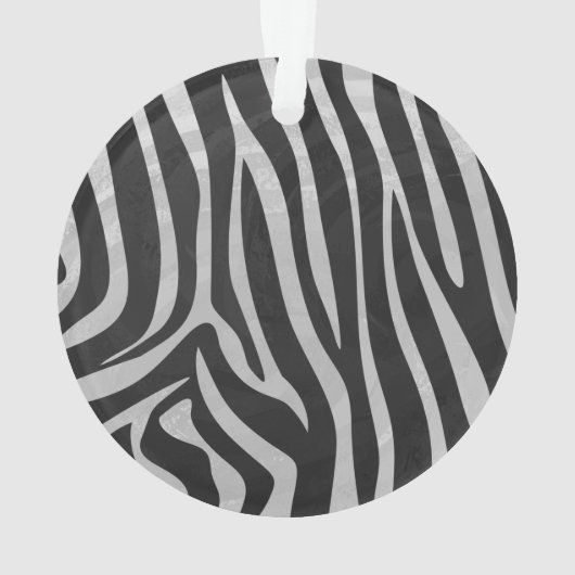 Zebra noir et gris clair (dos)