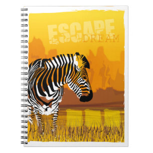 Zebra-notebook Notitieboek