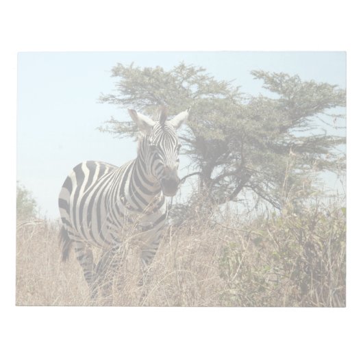 zebra notitieblok (Voorkant)