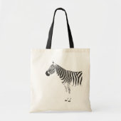 Zebra omwikkeling rond tote bag (Voorkant)