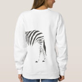 Zebra omwikkeling rond trui (Achterkant)