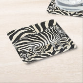 Zebra Onderzetters (Schuin)