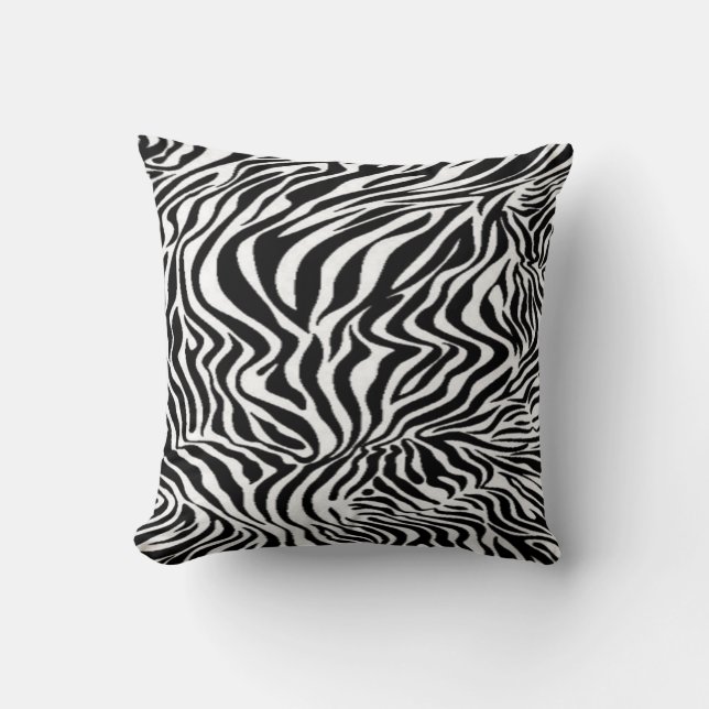 Zebra ontwerp  kussen (Voorkant)