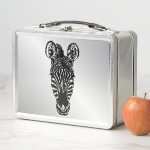 Zebra op Silver