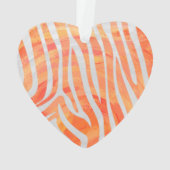 Zebra Orange and White Print (dos)
