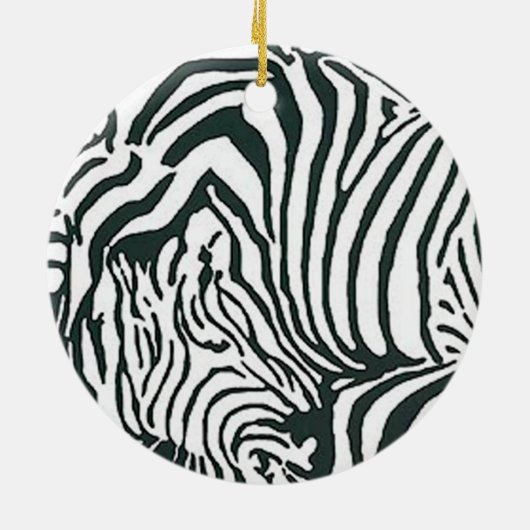 Zebra Ornament (Achterkant)