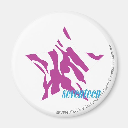 ZEBRA PAARS 4 MAGNEET (Voorkant)