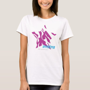 Zebra Paars 4 T-shirt