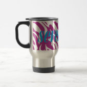 Zebra Paars Reisbeker (Links)