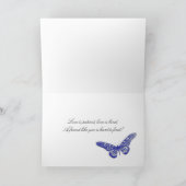 Zebra Parties scintillant Merci étincelant bleu ar (Intérieur)