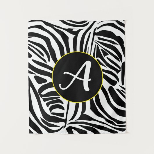 Zebra patroon wandkleed (Voorkant)