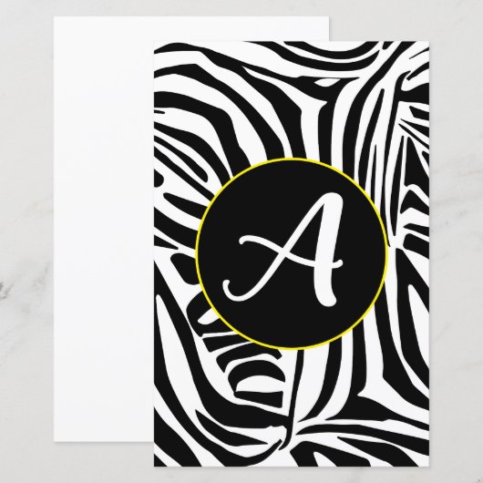 Zebra Pattern (Voorkant / Achterkant)