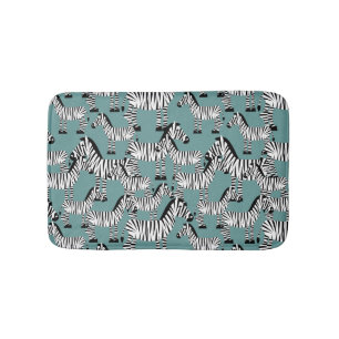 Zebra Pattern Badmat