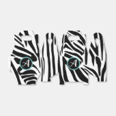 Zebra Pattern Bedankdoosjes (Uitgevouwen)