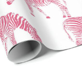Zebra Pattern Cadeaupapier (Rol Hoek)