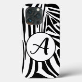 Zebra Pattern Case-Mate iPhone Case (Achterkant)