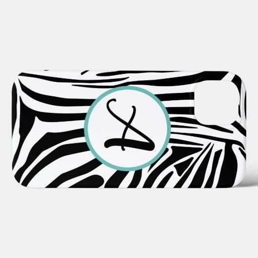 Zebra Pattern Case-Mate iPhone Case (Achterkant (horizontaal))