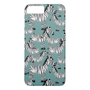 Zebra Pattern iPhone 8 Plus / 7 Plus Hoesje