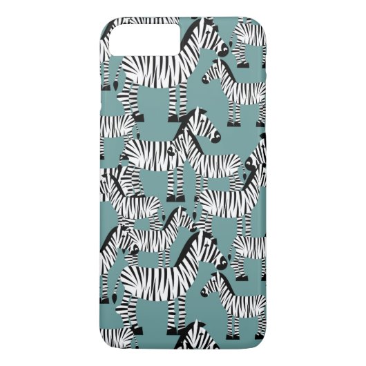 Zebra Pattern Case-Mate iPhone Case (Achterkant)