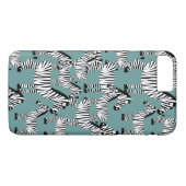 Zebra Pattern Case-Mate iPhone Case (Achterkant (Horizontaal))