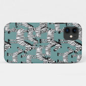Zebra Pattern Case-Mate iPhone Case (Achterkant (horizontaal))