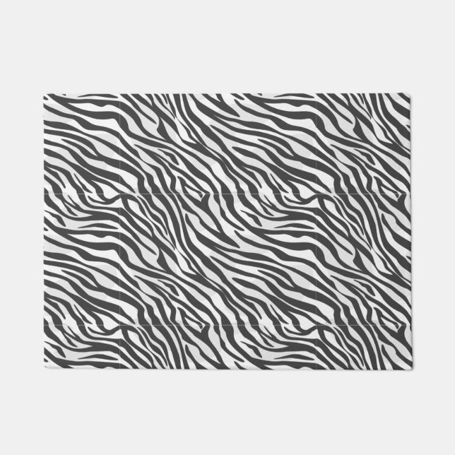 Zebra Pattern Doormat Deurmat (Voorkant)