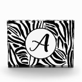 Zebra Pattern Fotoblokken (Voorkant)