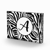 Zebra Pattern Fotoblokken (Rechts)