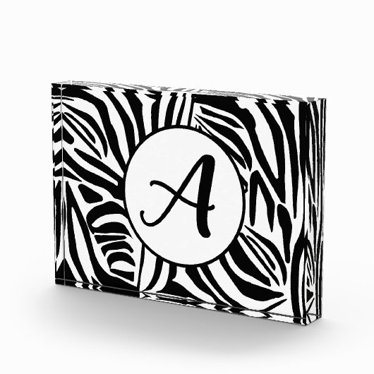 Zebra Pattern Fotoblokken (Rechts)